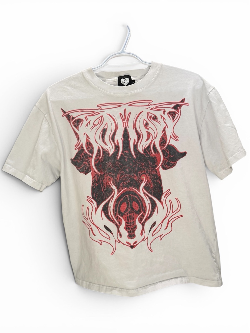Faded Rotten Sun Arthouse “PIG HEAD” Graphic Streetwear shirt